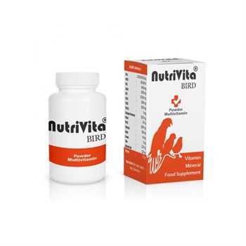 NutriVita Bird Powder Multivitamin Toz Kuş Vitamini 50 Gr