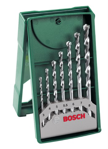 Bosch 2 607 019 581- Bosch Mini X-Line daima ucu seti 7 parçalı
