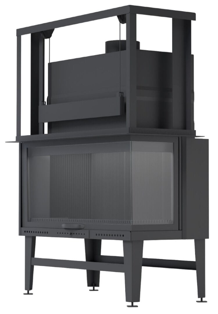 Serra Asansörlü Sulu Sistem Şömine Haznesi Sağ Açık 110 Luk