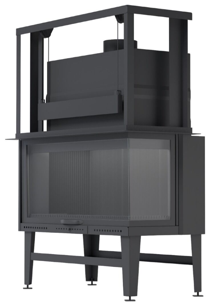 Serra Asansörlü Sulu Sistem Şömine Haznesi Sağ Açık 120 Lik