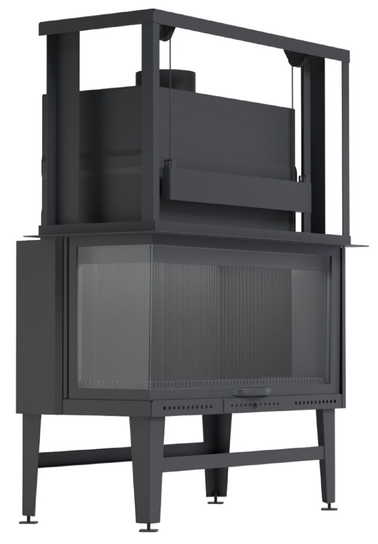 Serra Asansörlü Sulu Sistem Şömine Haznesi Sol Açık 90 Lık