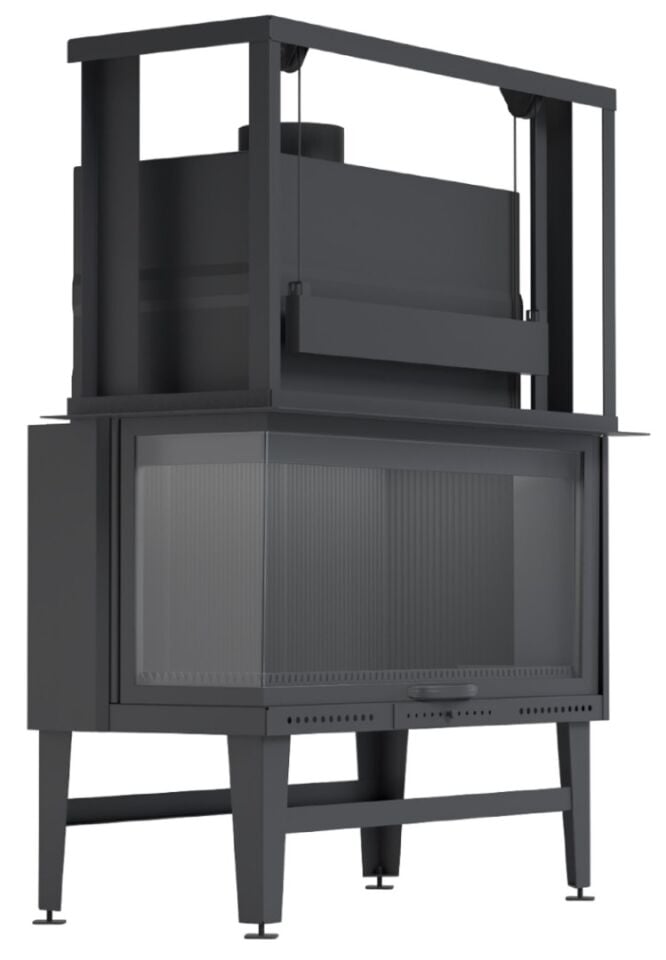 Serra Asansörlü Sulu Sistem Şömine Haznesi Sol Açık 110 Luk