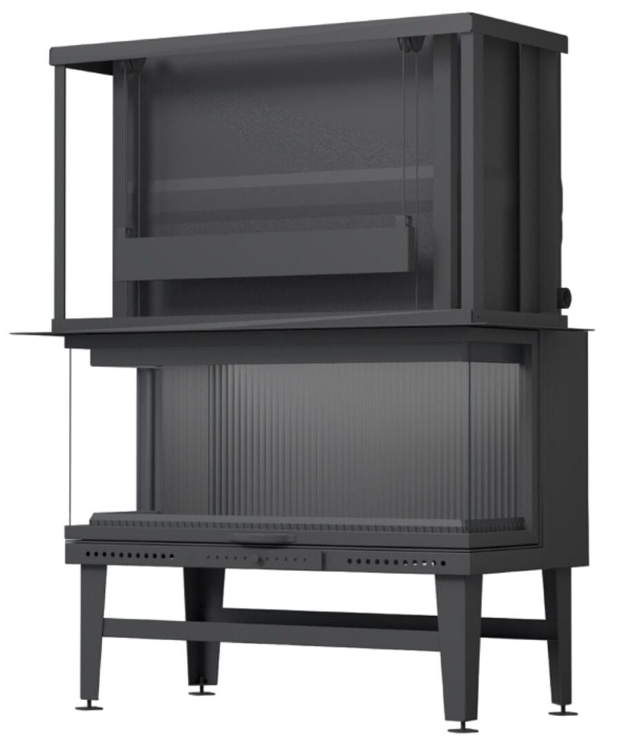 Serra Asansörlü Sulu Sistem Şömine Haznesi Üç Açık 100 Lük