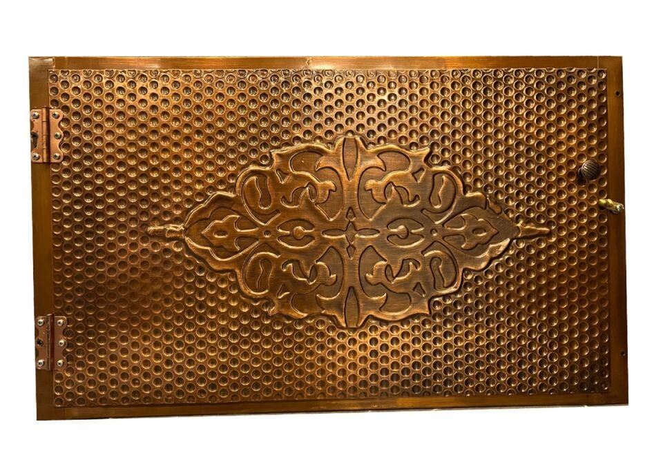Miss Worble Bakır Barbekü Kapağı 50 x 35 cm