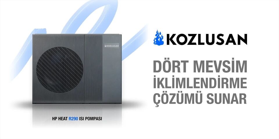 Kozlusan Hp Heat R290 16 kW Monoblok Isı Pompası Monofaze
