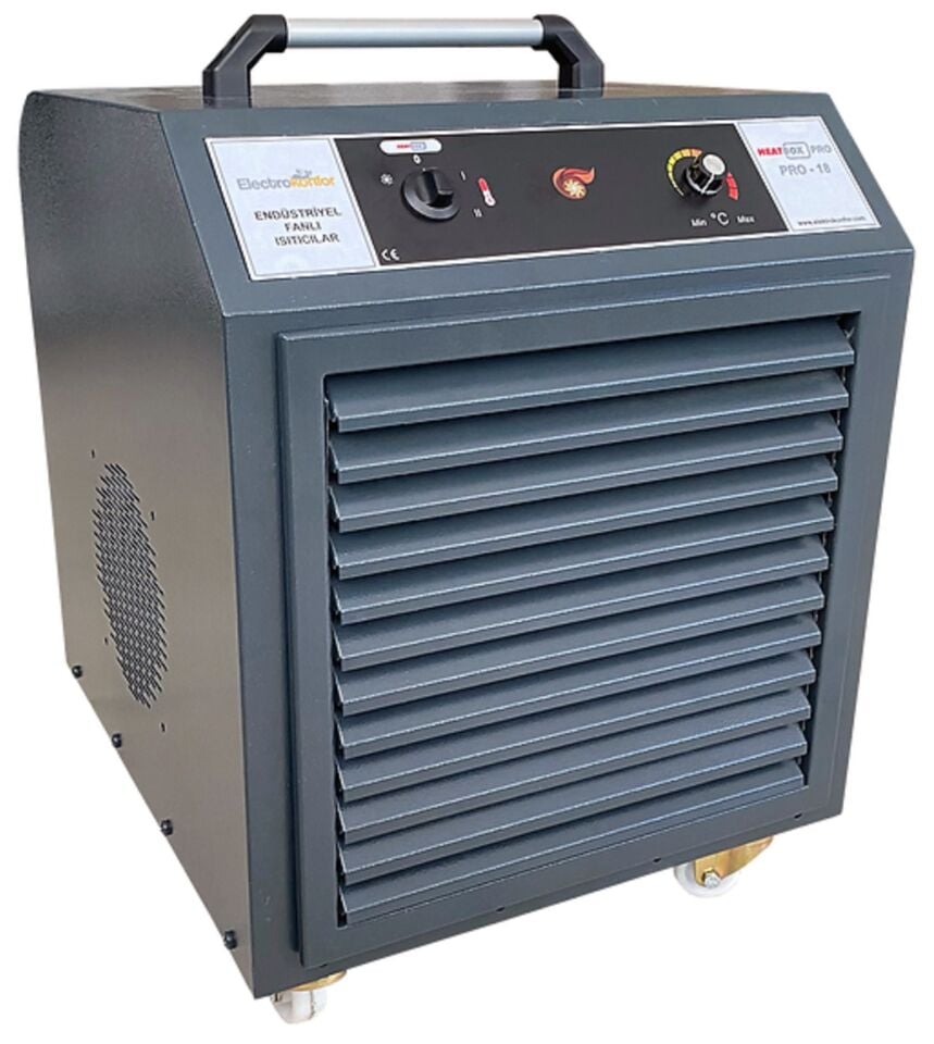 Electrokonfor Heatbox Pro Trifaze Elektrikli Isıtıcı 30 kw Füme