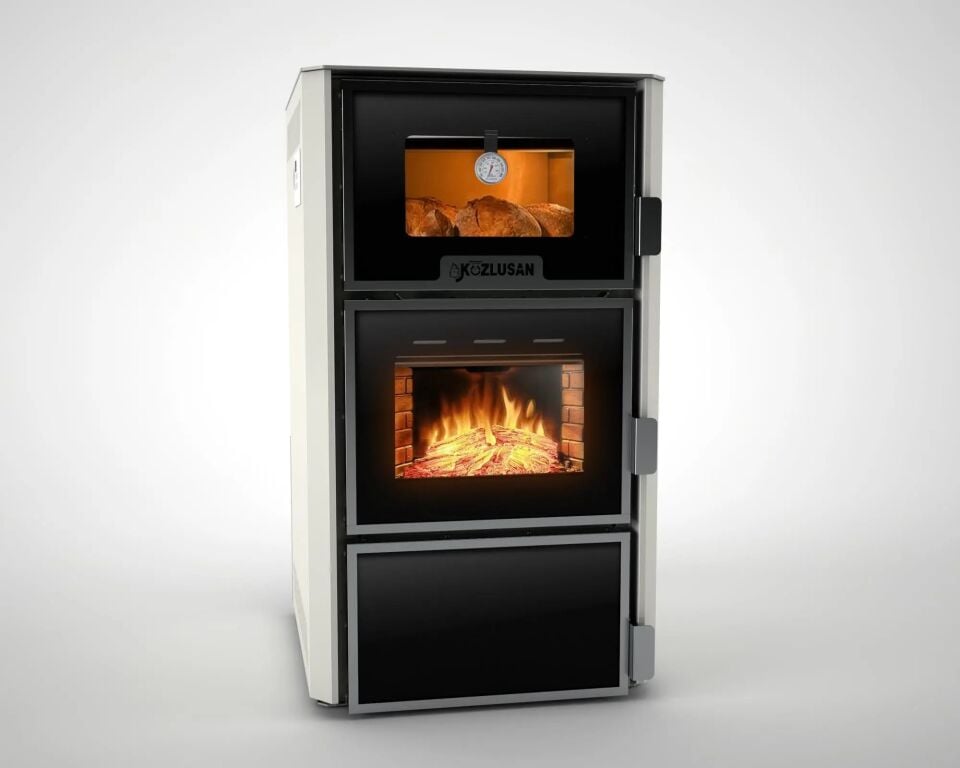 Kozlusan Dila Eco 29 kW-Sulu Sistem Kuzineli Soba