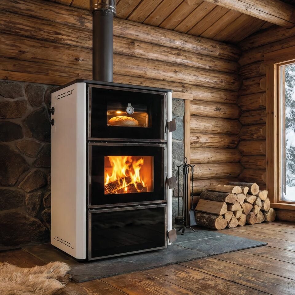 Kozlusan Dila Eco 29 kW-Sulu Sistem Kuzineli Soba