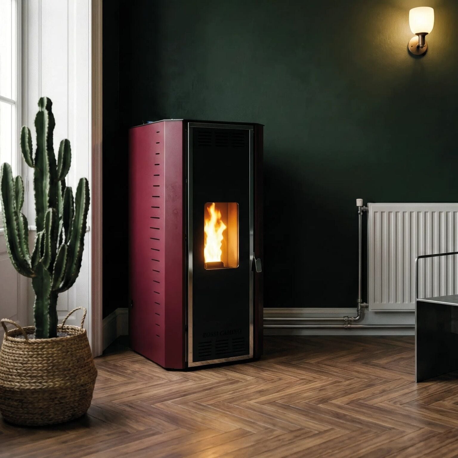 Kozlusan Camino 10 kW Sulu Sistem Pelet Soba