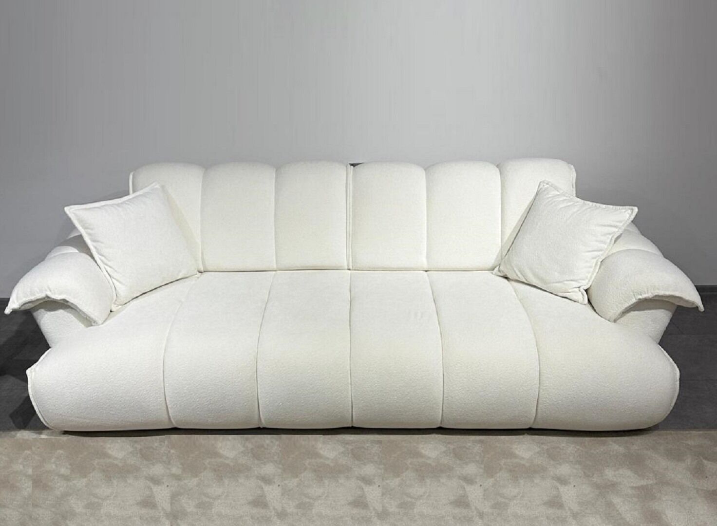 Miss Worble Milano 3 Lü Kanepe Koltuk Açık Renk