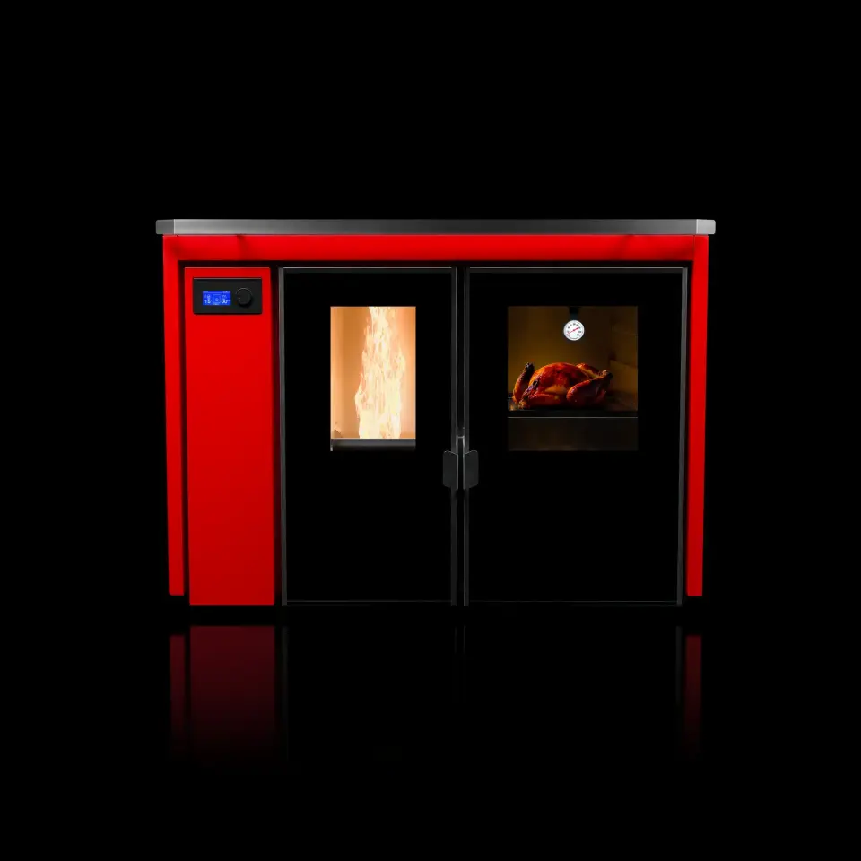 Kozlusan Cooker Hydropel 23 kW Pelet Fırınlı Soba