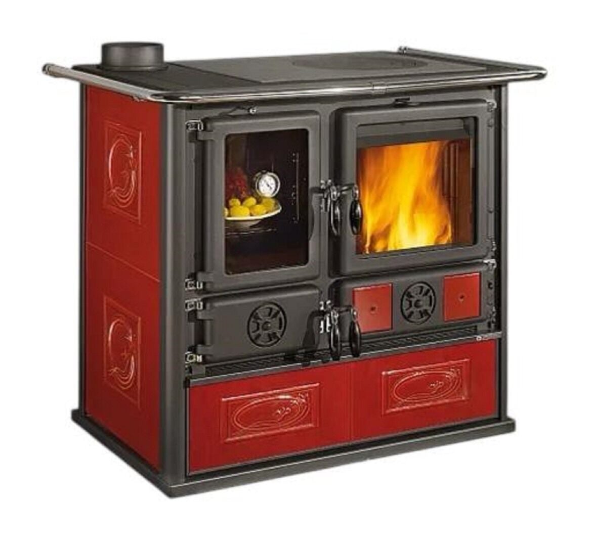 La Nordica Döküm Kuzine Soba Rosa Reverse Sinistra 16 Kırmızı 3005800