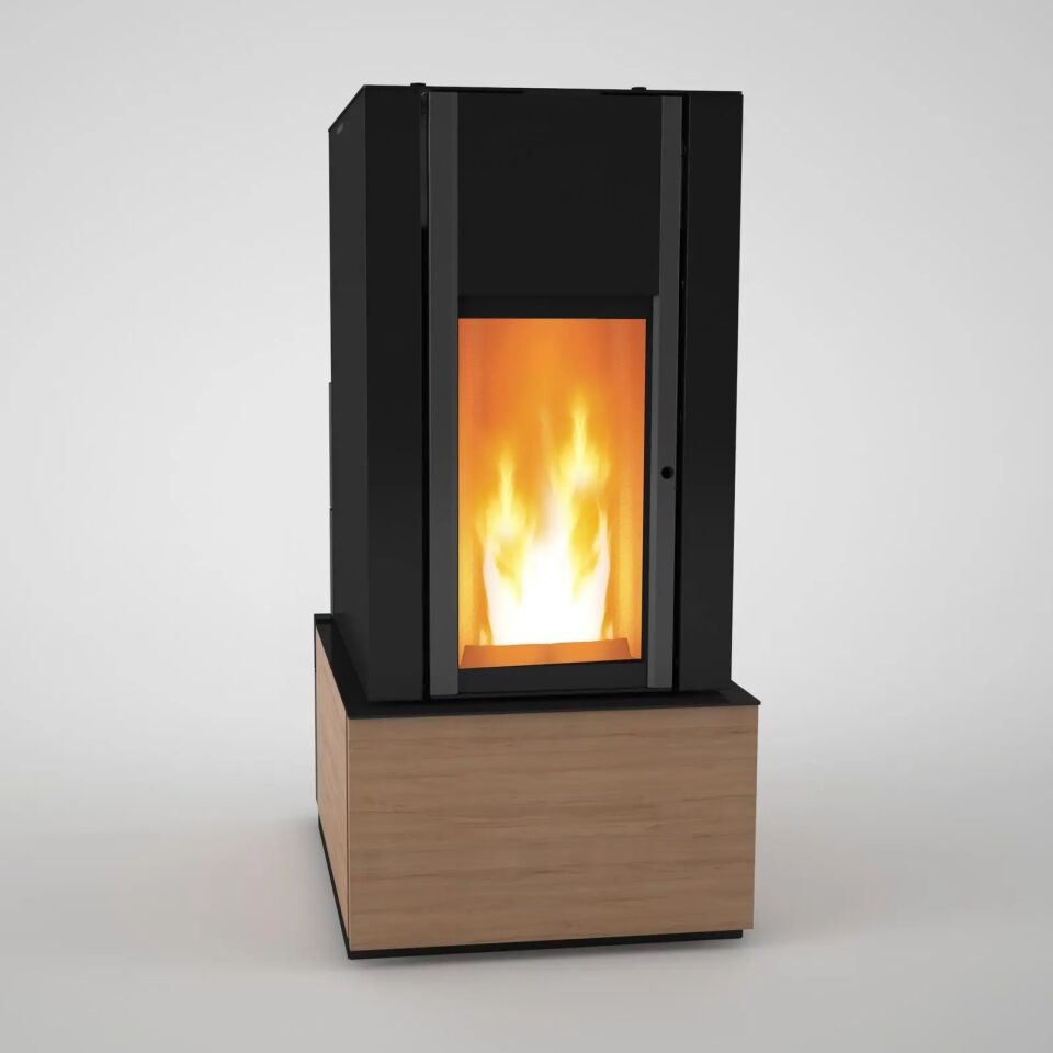 Kozlusan Thyateria 25 kW Sulu Sistem Pelet Sobası