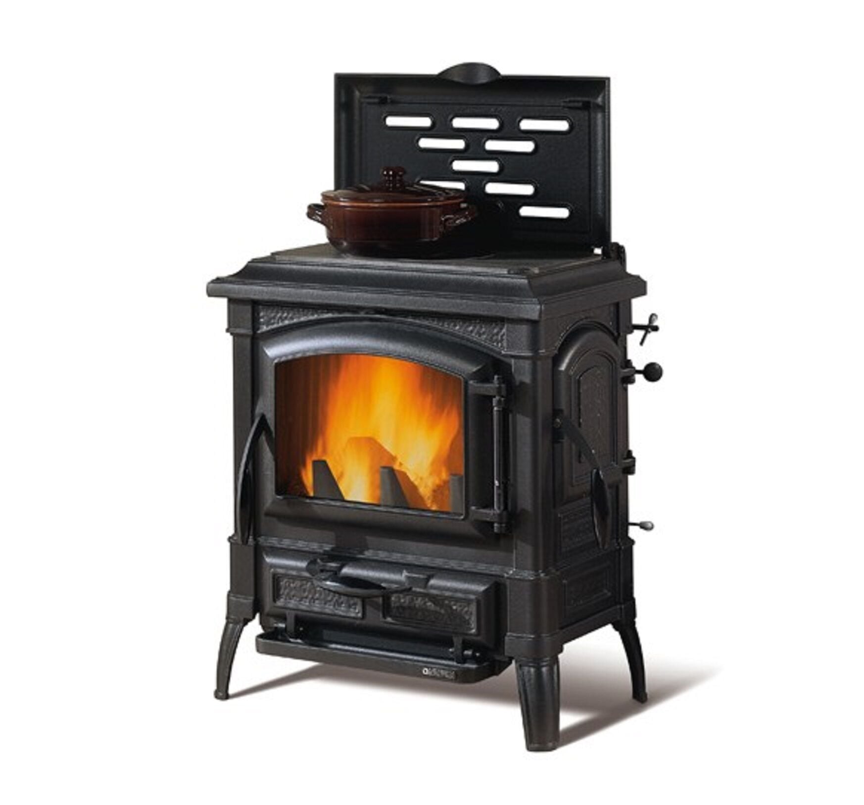 La Nordica Isotta Con Cerchi Lean Ocaklı Döküm Odun Sobası 3008440