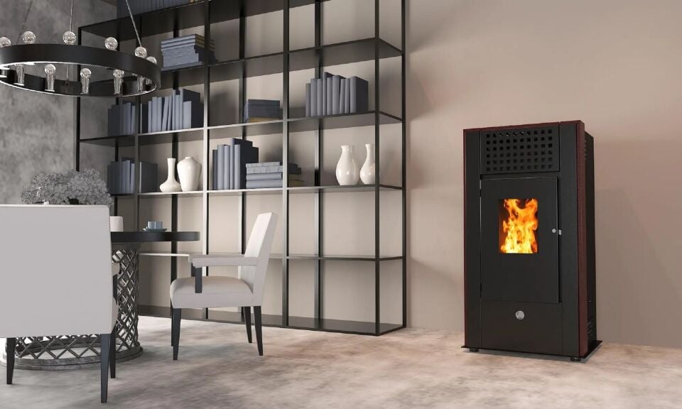 Kozlusan Magnesia Pelet Sobası 9 kW