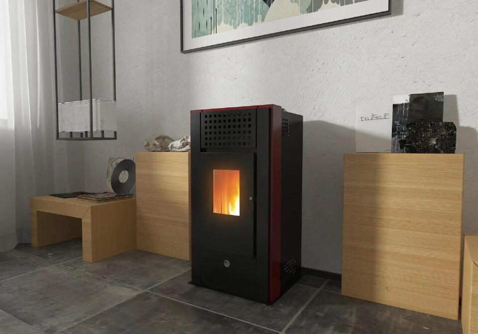 Kozlusan Magnesia Pelet Sobası 9 kW