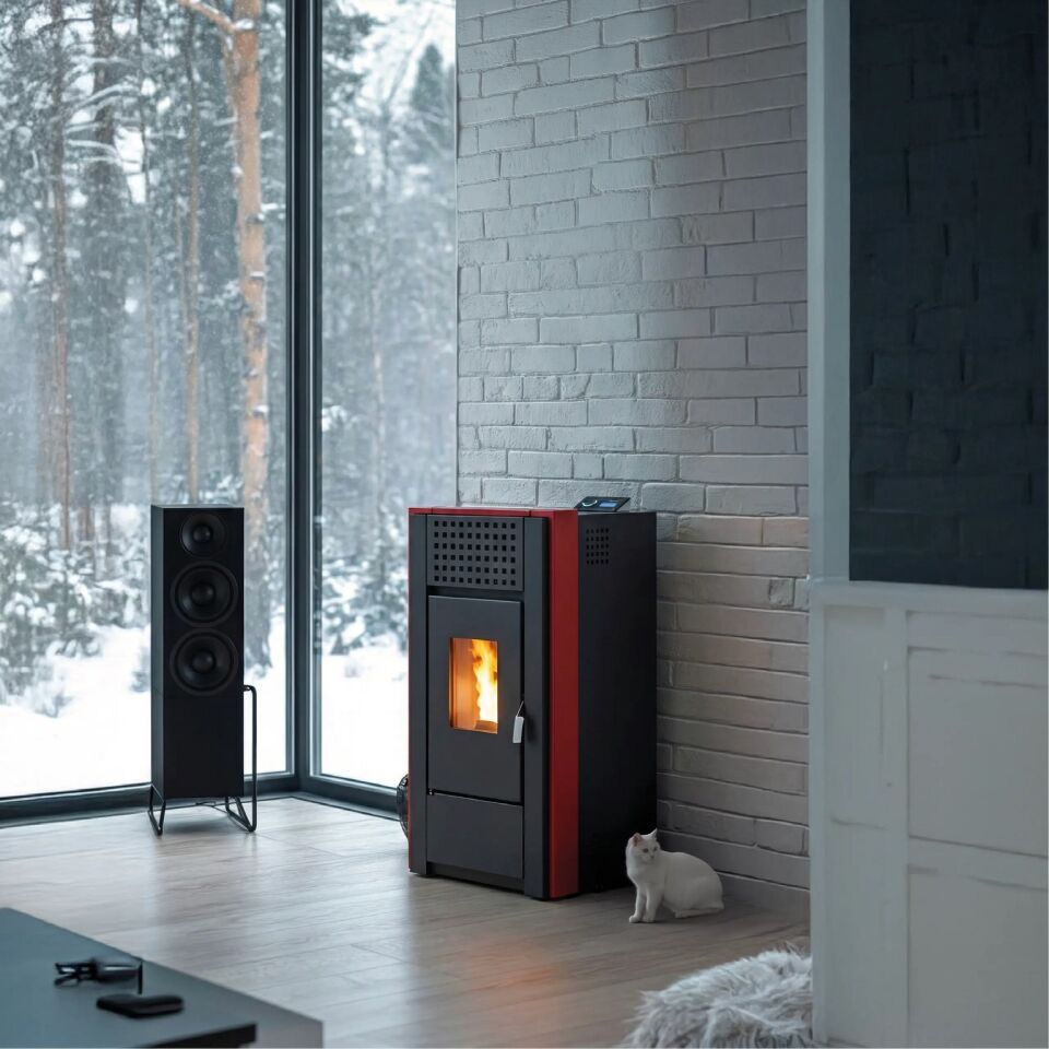 Kozlusan Magnesia Pelet Sobası 9 kW