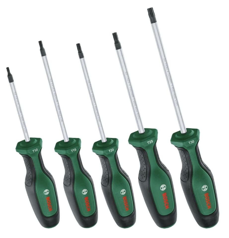 Bosch Torx Tornavida Seti 5 Parça 1600 A02 BX6