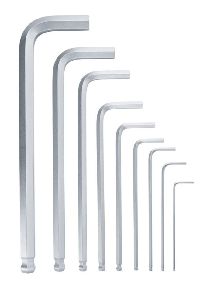 Bosch Allen Anahtar Takımı Hex 9 Parça 1600 A02 BX9