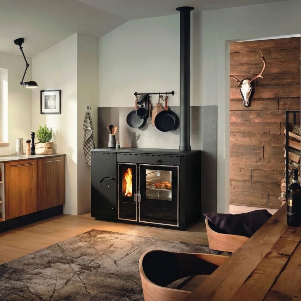 Kozlusan Natural Air Cooker Pelet Kuzine Soba