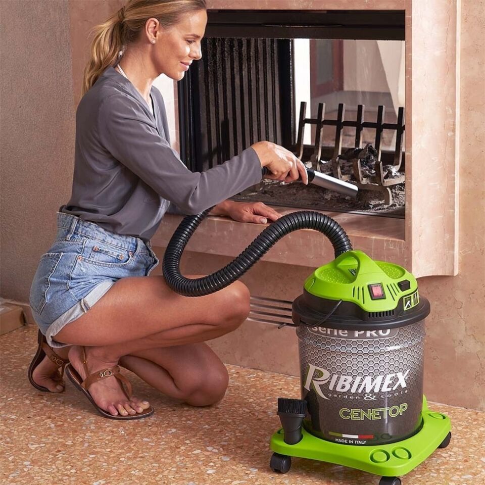 Cenetop Elektrikli Şömine Ve Soba Kül Süpürgesi 18 Litre