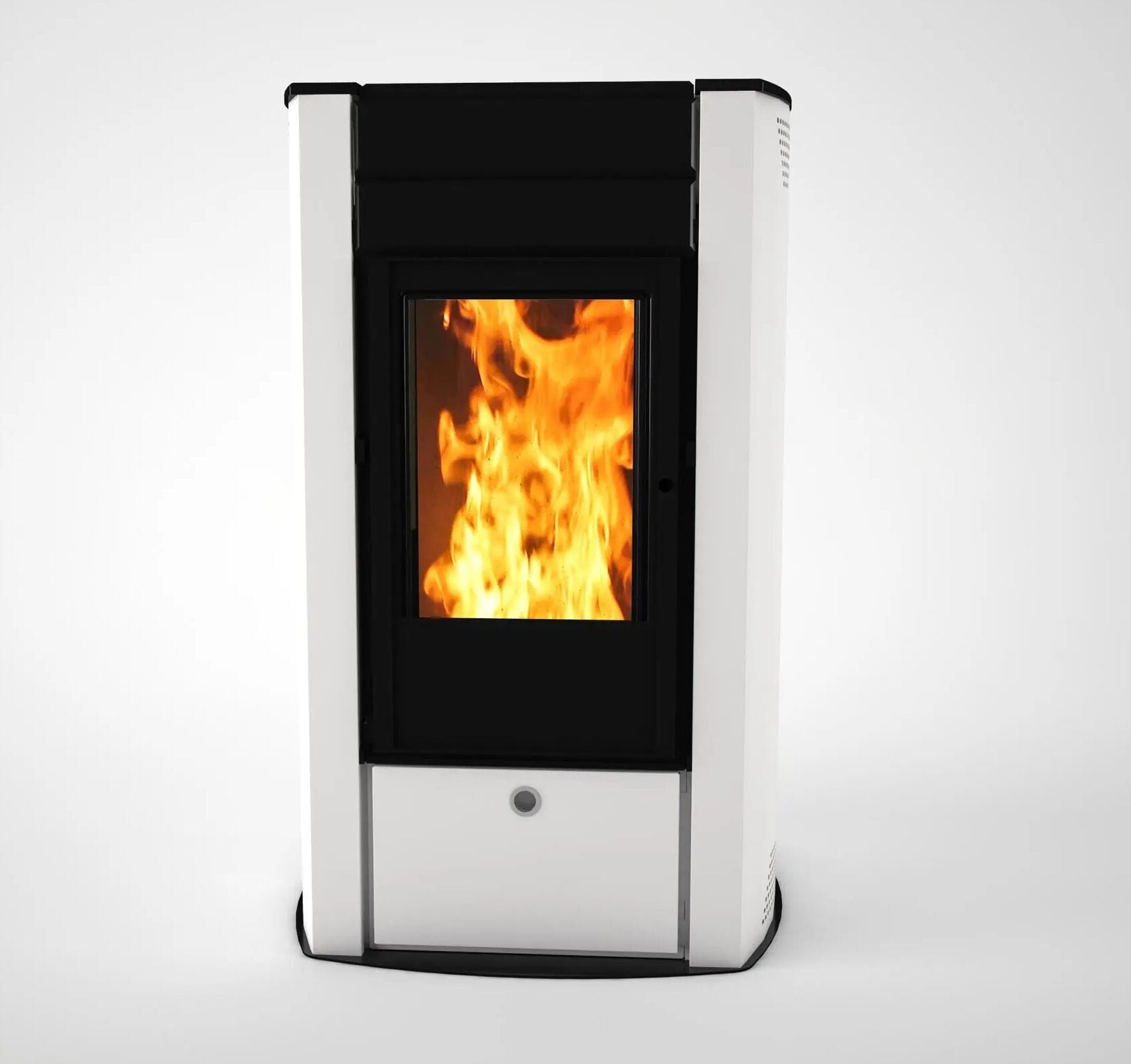 Kozlusan Airsmartpel Pelet Soba 11 kW Beyaz