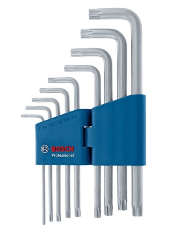 Bosch Professional 9 parça Torx Allen Anahtarı Seti 1600 A01 TH4