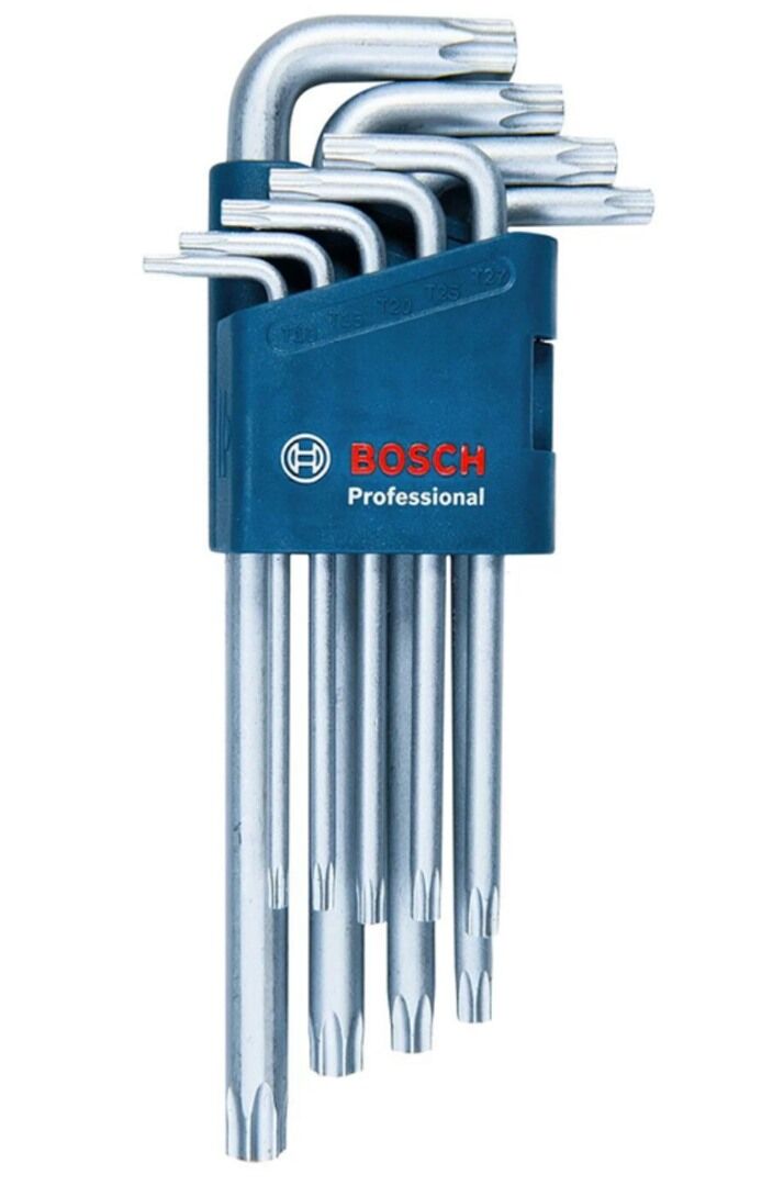 Bosch Professional 9 parça Torx Allen Anahtarı Seti 1600 A01 TH4