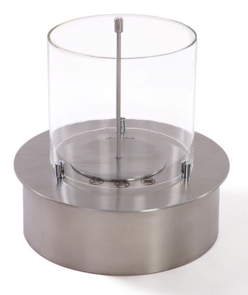 Starfire Yuvarlak Burner Camlı Bioethanol Şömine 30 cm