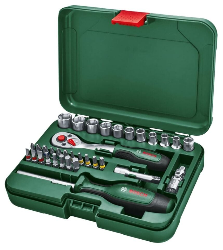 Bosch Lokma Takımı ve Vidalama Uç Seti 34 Parça 1600A02BY1