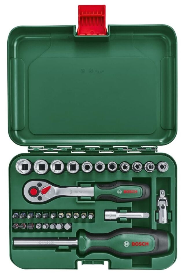 Bosch Lokma Takımı ve Vidalama Uç Seti 34 Parça 1600A02BY1