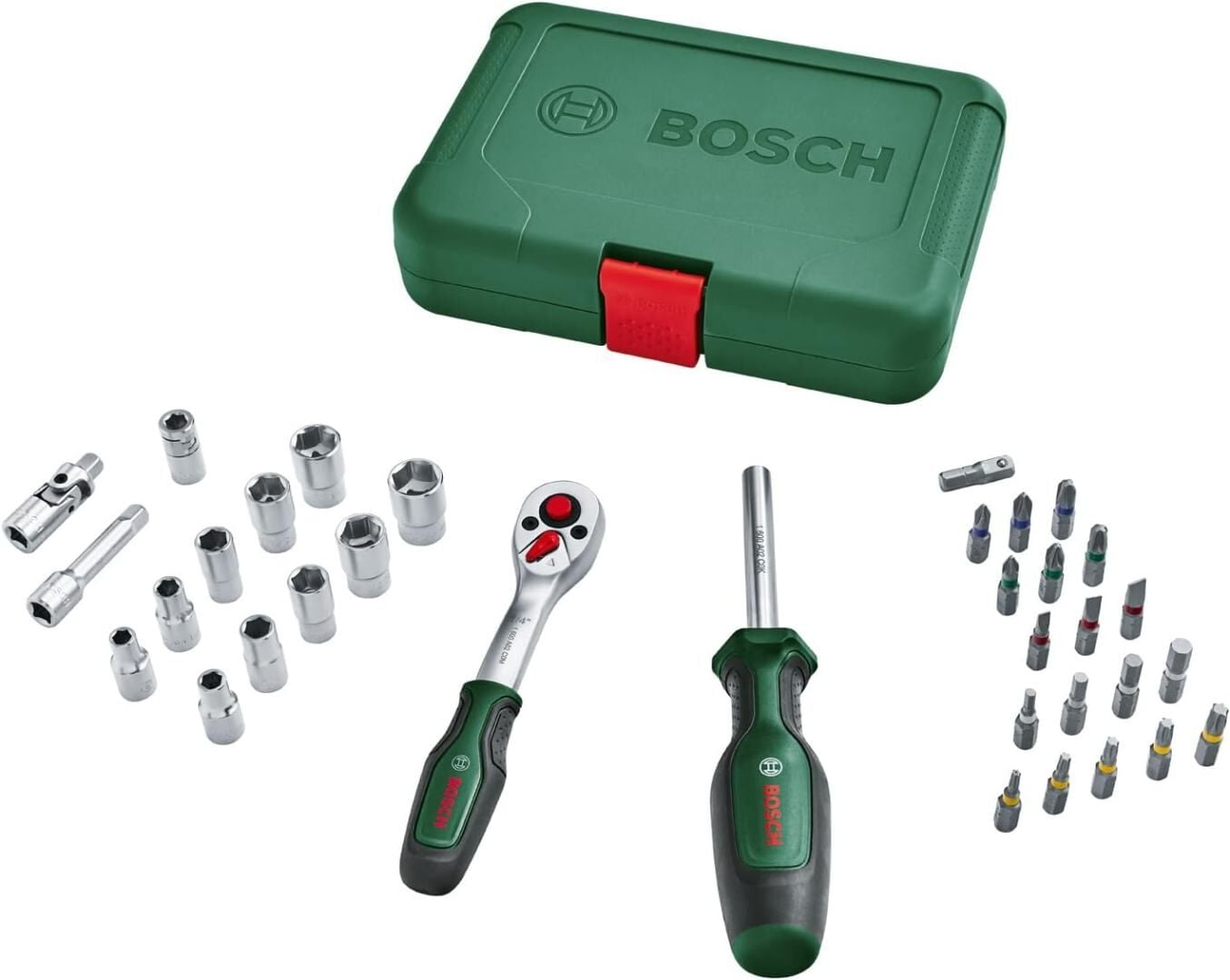 Bosch Lokma Takımı ve Vidalama Uç Seti 34 Parça 1600A02BY1