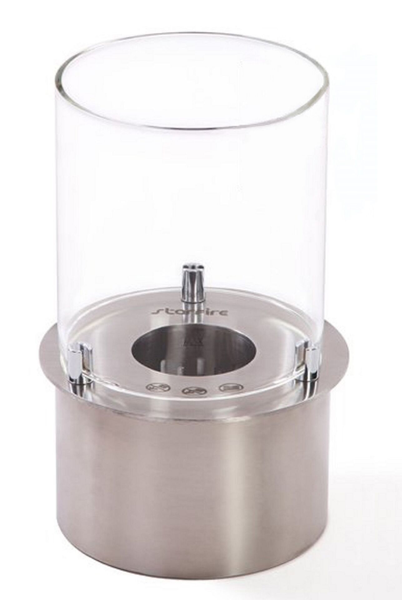 Starfire Yuvarlak Burner Camlı Bioethanol Şömine 17 cm