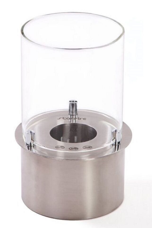 Starfire Yuvarlak Burner Camlı Bioethanol Şömine 17 cm