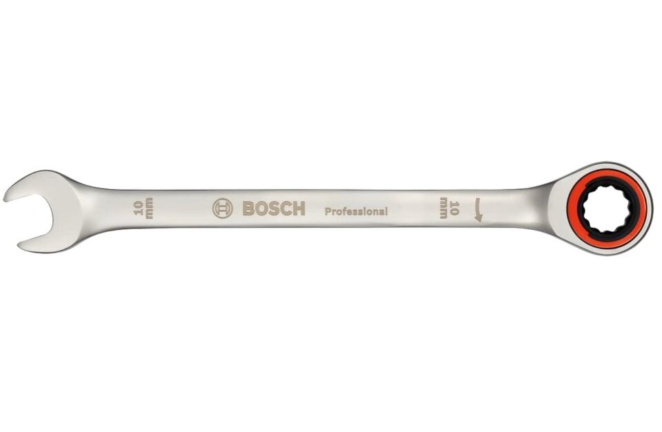 Bosch Professional Cırcırlı Kombine Anahtar Seti 10 Parçalı 1600 A02 AUO