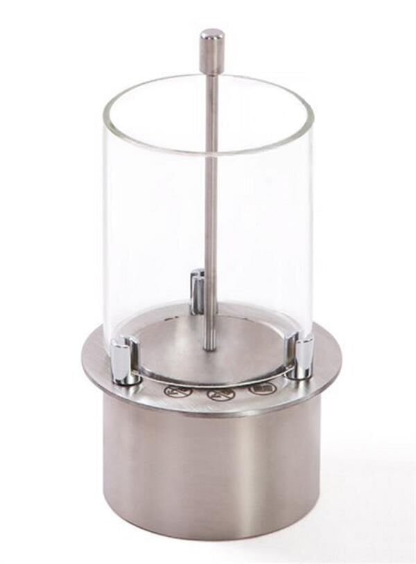 Starfire Yuvarlak Burner Camlı Bioethanol Şömine 12 cm