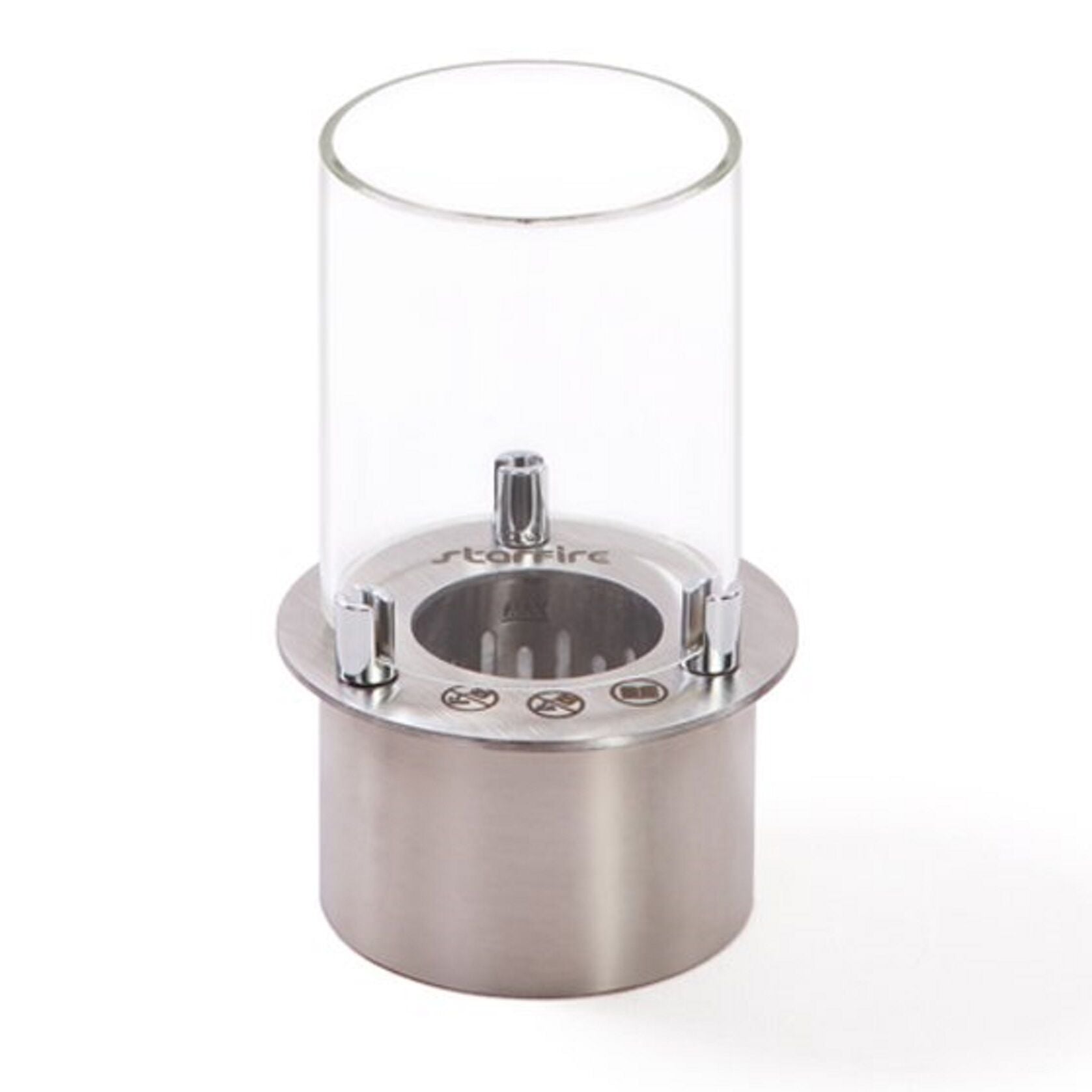 Starfire Yuvarlak Burner Camlı Bioethanol Şömine 12 cm