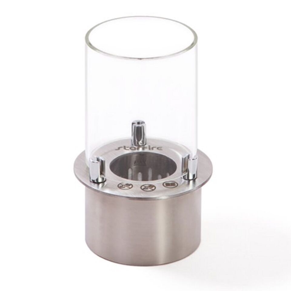 Starfire Yuvarlak Burner Camlı Bioethanol Şömine 12 cm