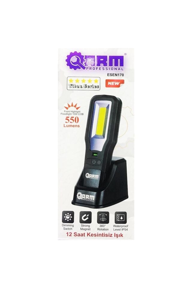 Arm Profesyonel Esen170 550 Lümen El Feneri