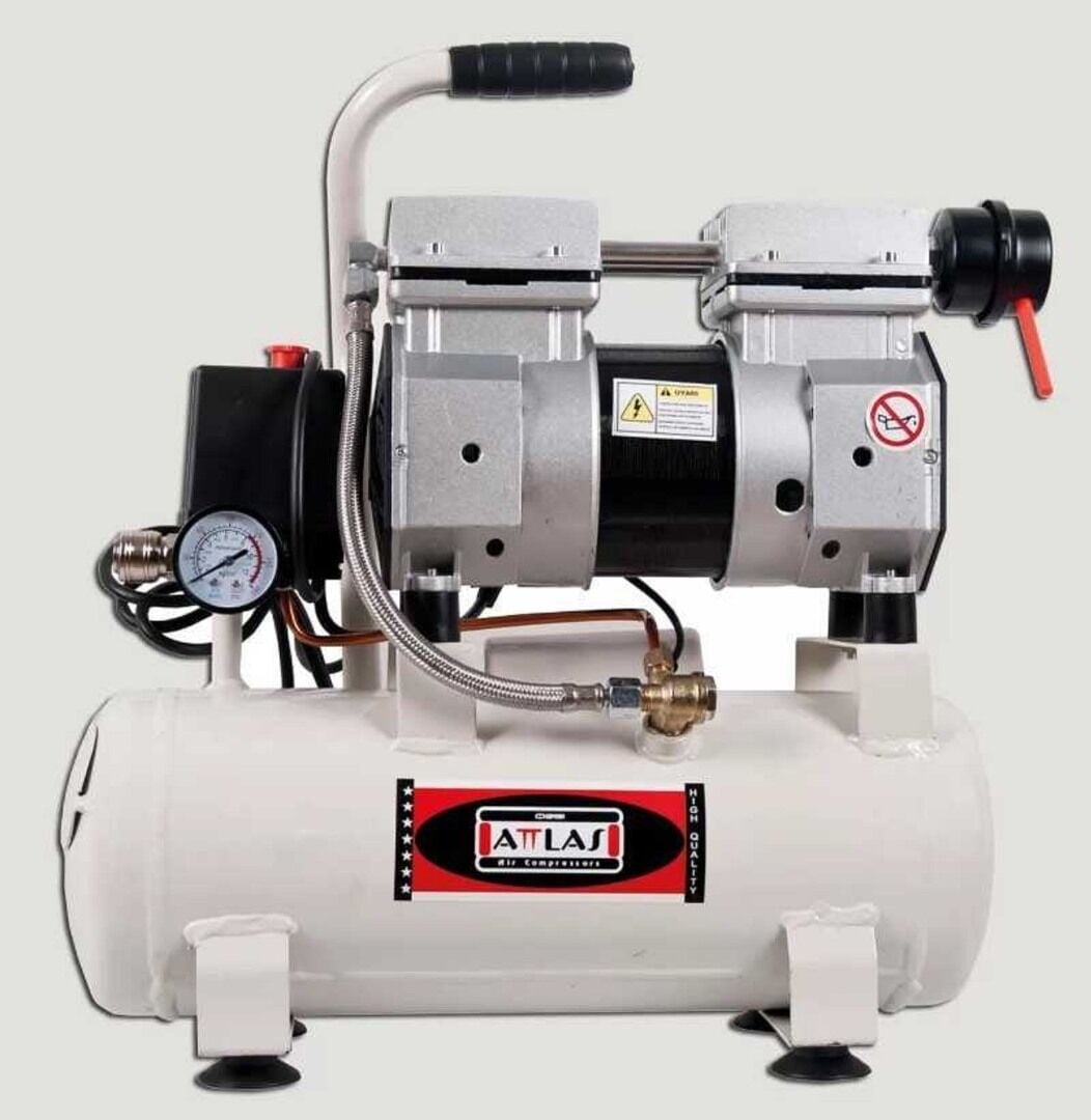 Attlas SC1009 Monofaze Sessiz Hava Kompresörü