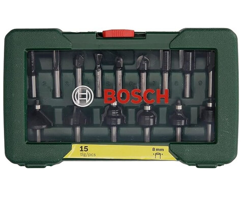 Bosch Tungsten Carbide Freze Ucu Seti 15 Parça 2607 019 469