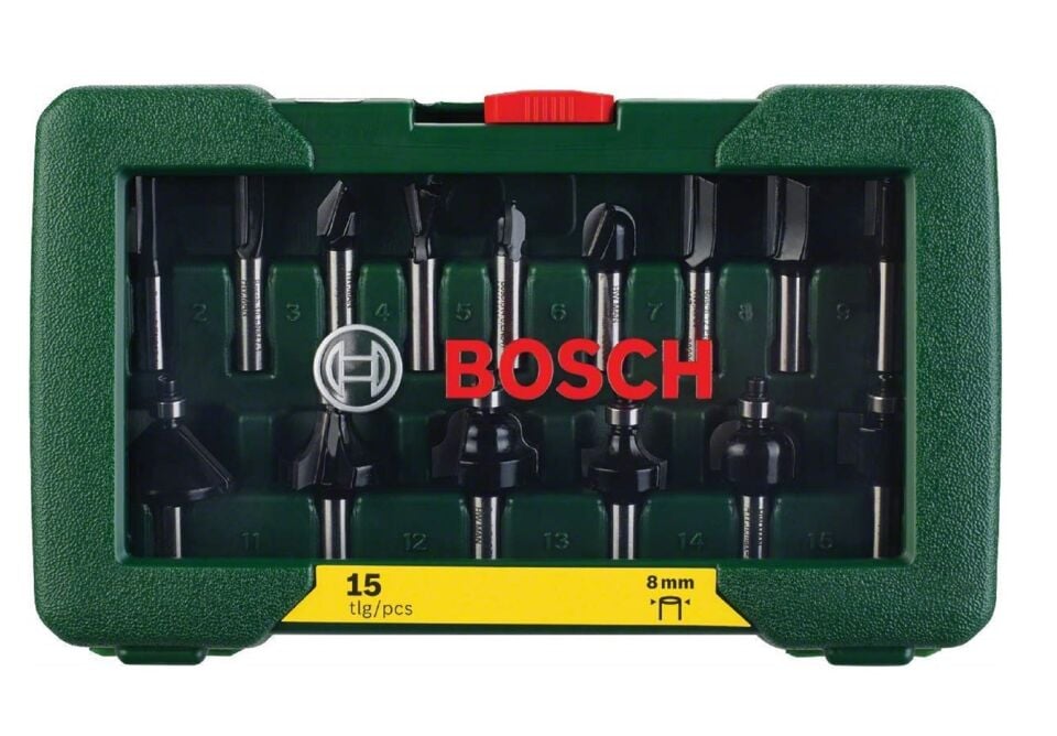 Bosch Tungsten Carbide Freze Ucu Seti 15 Parça 2607 019 469