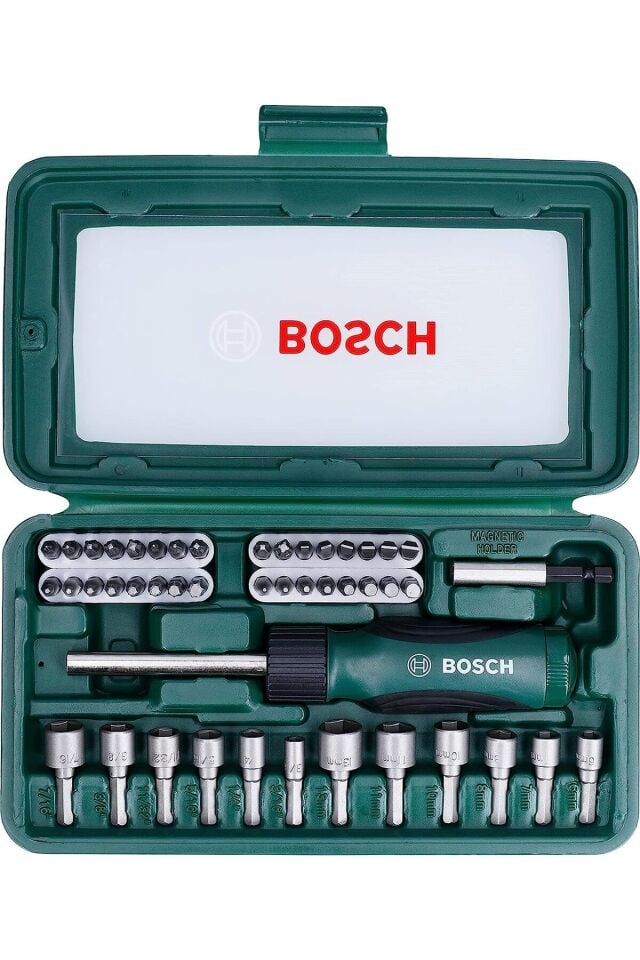 Bosch 2607 019 504 Tornavida Seti DIY 46 Parça