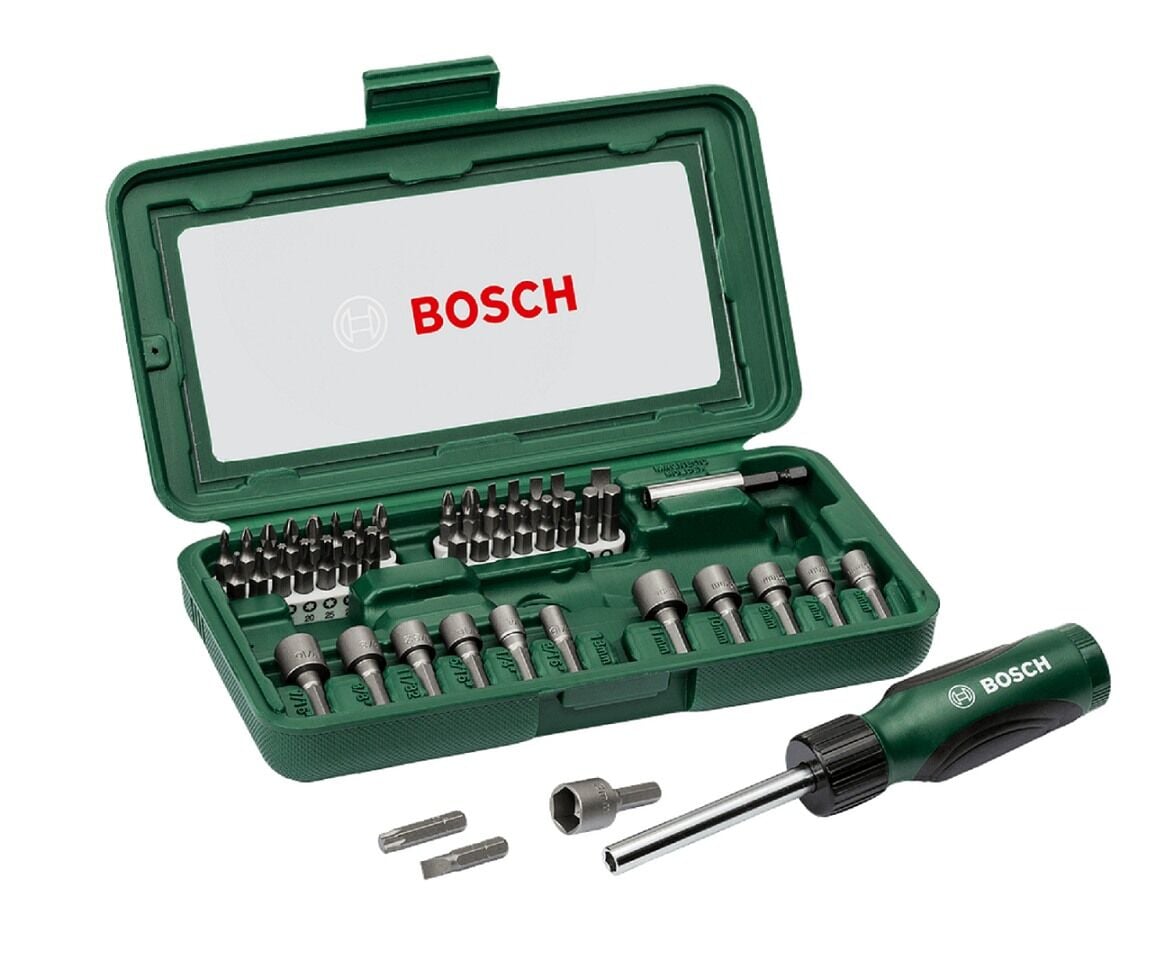 Bosch 2607 019 504 Tornavida Seti DIY 46 Parça