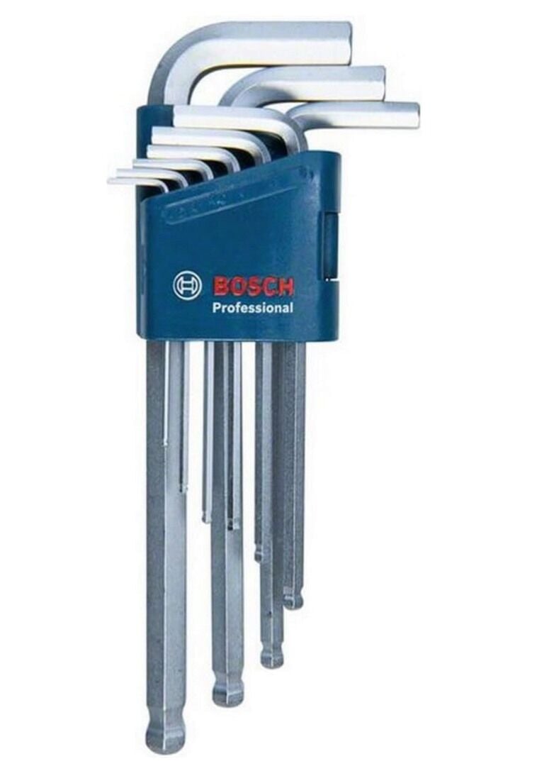 Bosch Profesyonel Alyan Anahtar Seti Hex 9 Parça 1600 A01 TH5