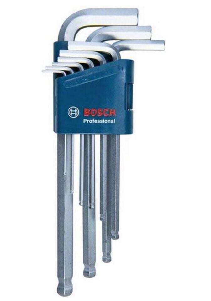 Bosch Profesyonel Alyan Anahtar Seti Hex 9 Parça 1600 A01 TH5