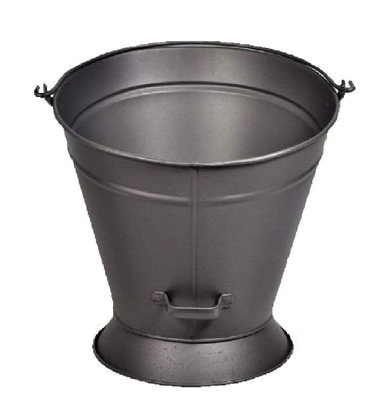 Serra Ayaklı Kova Odunluk Oval Antrasit