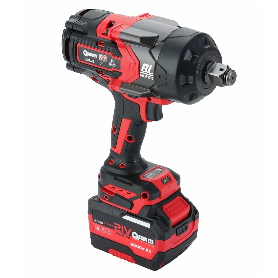 Arm Profesyonel RB-826 21 V 1/2 Şarjlı Somun Sökme