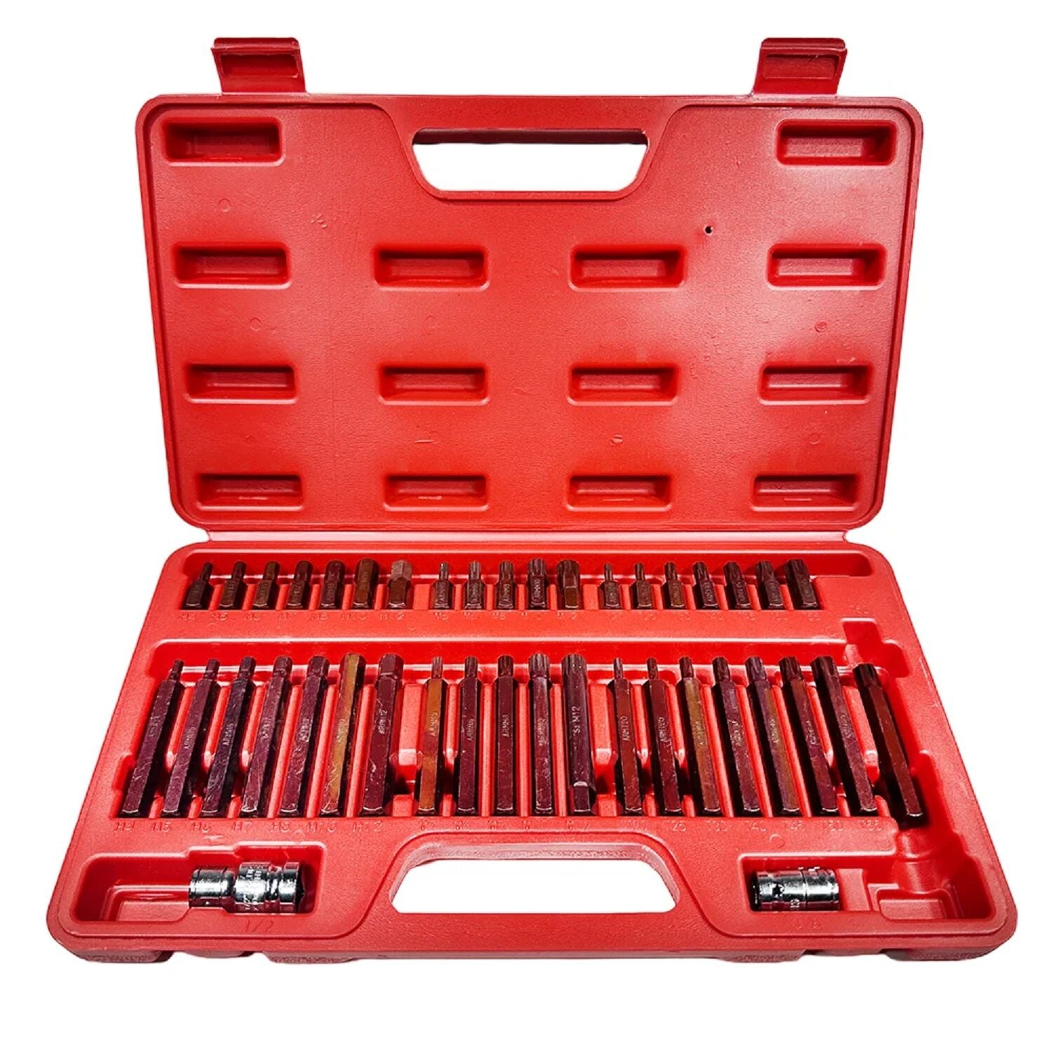 Arm Profesyonel 41 Parça Kaplamalı Torx Bits Seti Takımı S2 Çelik