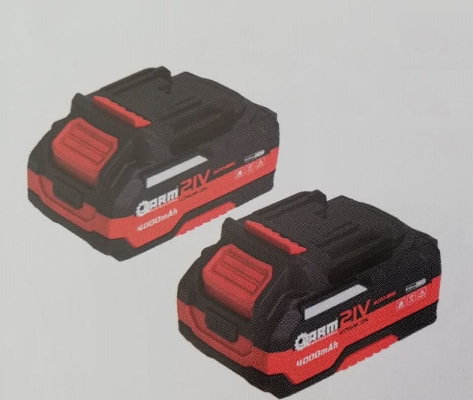 Arm Profesyonel 3 LÜ Set 4.0 A Batarya + Şarj Cihazı + Bez Çanta